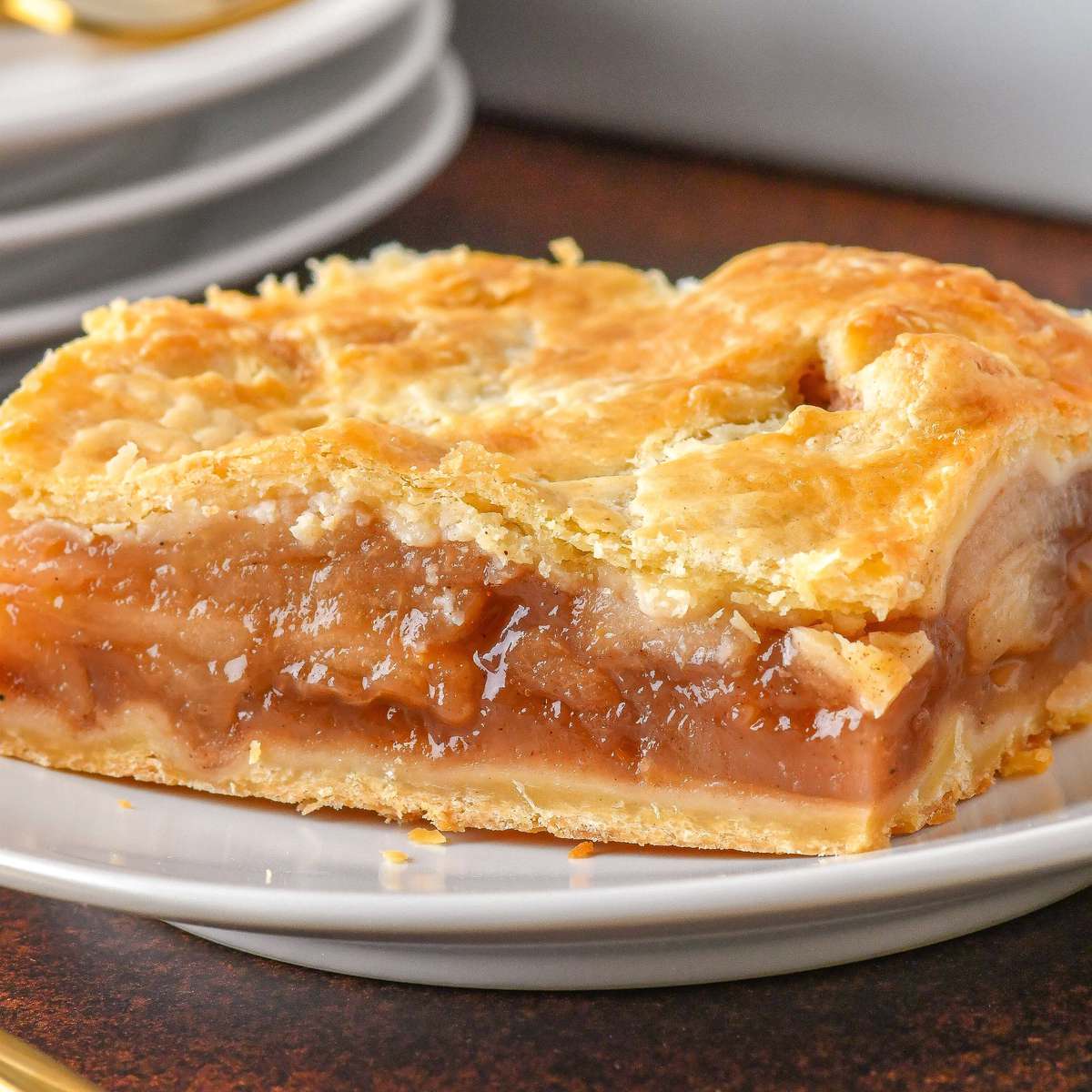 Easy Danish Pastry Apple Bars Recipe