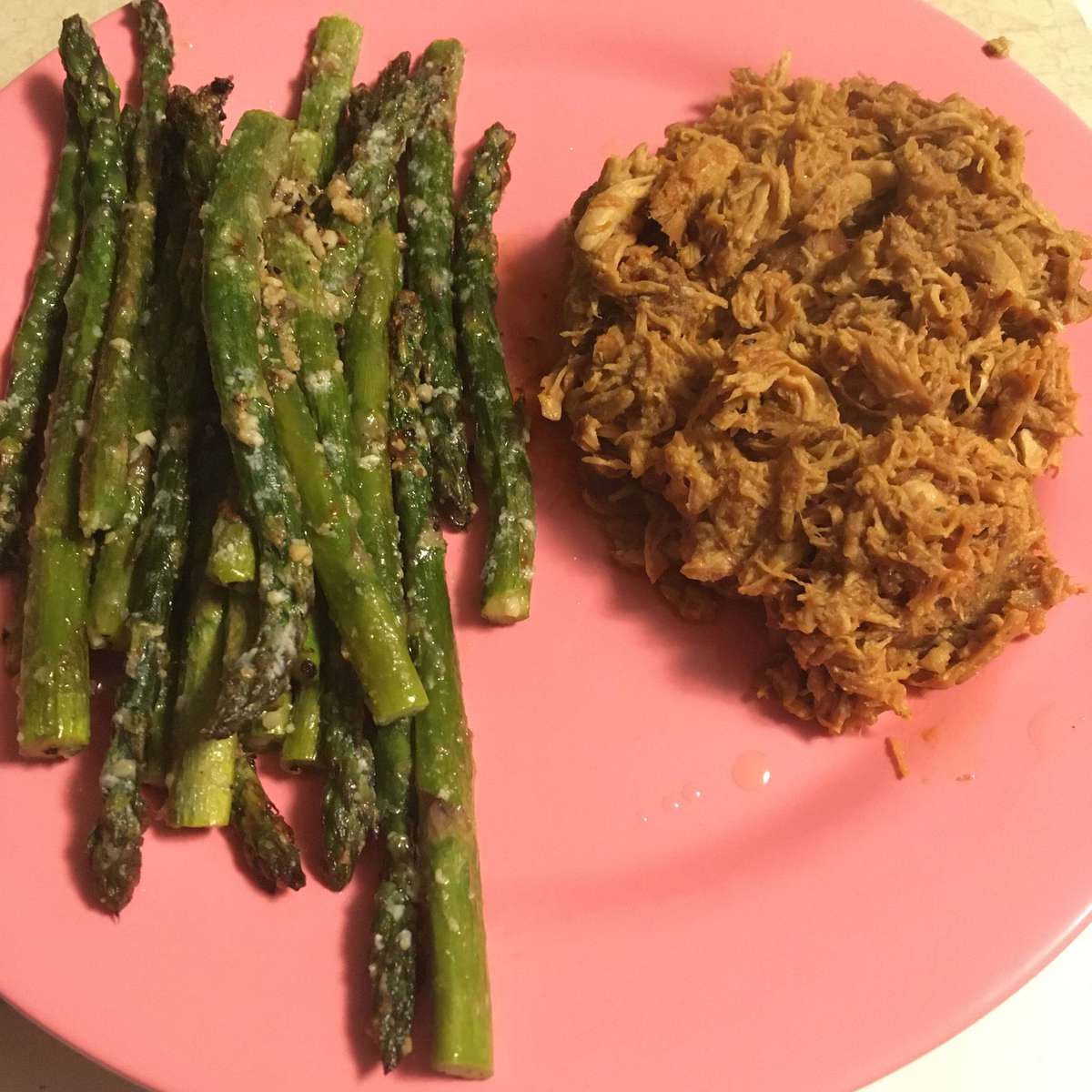 Easy Roasted Asparagus with Parmesan Cheese
