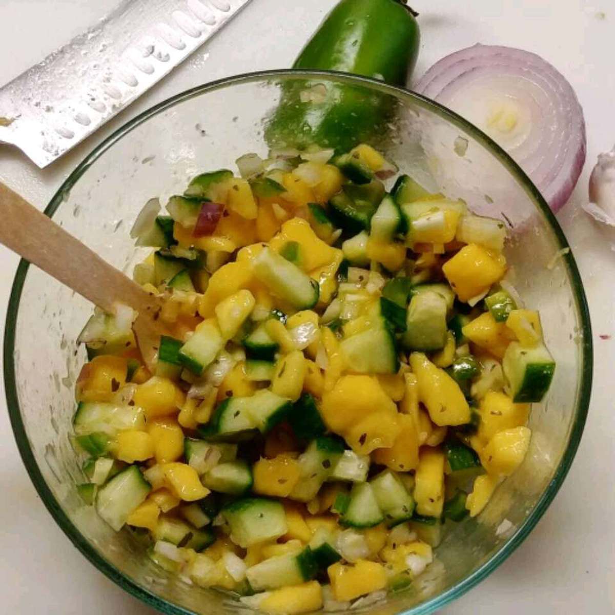 Cucumber Mango Salsa Recipe: A Tropical Delight