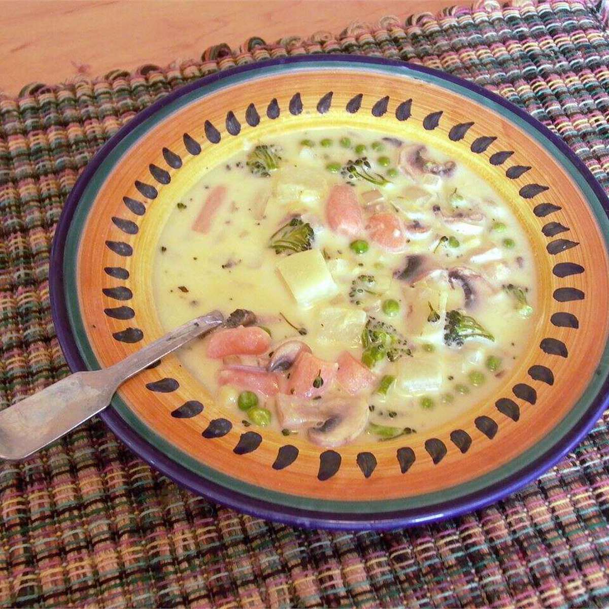 Easy Cheesy Vegetable Soup Recipe