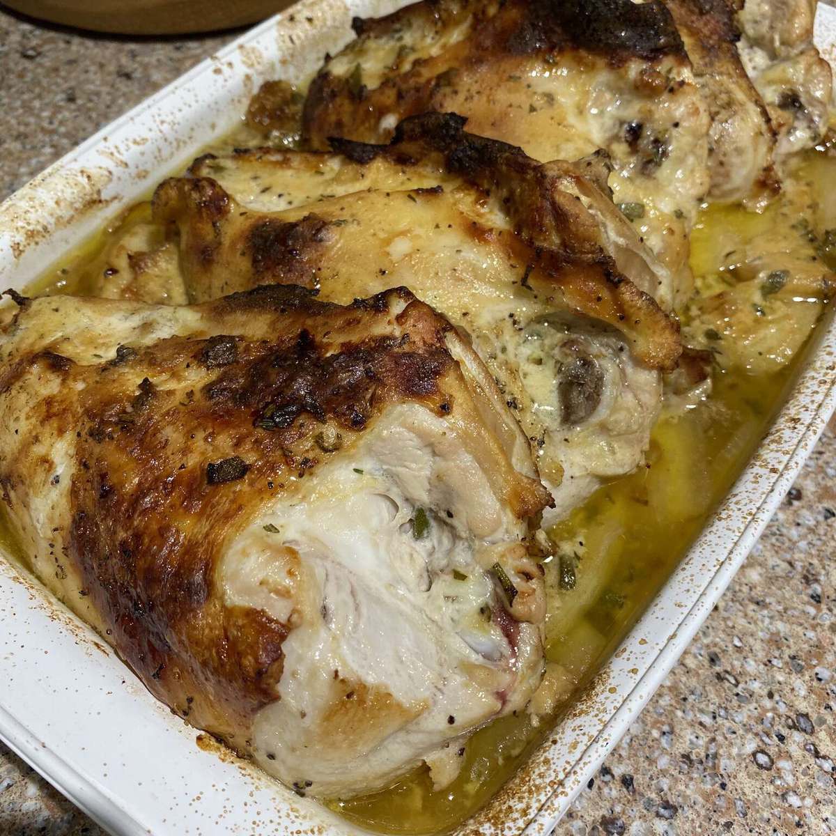 Easy One-Pan Autumn Chicken and Apples Recipe