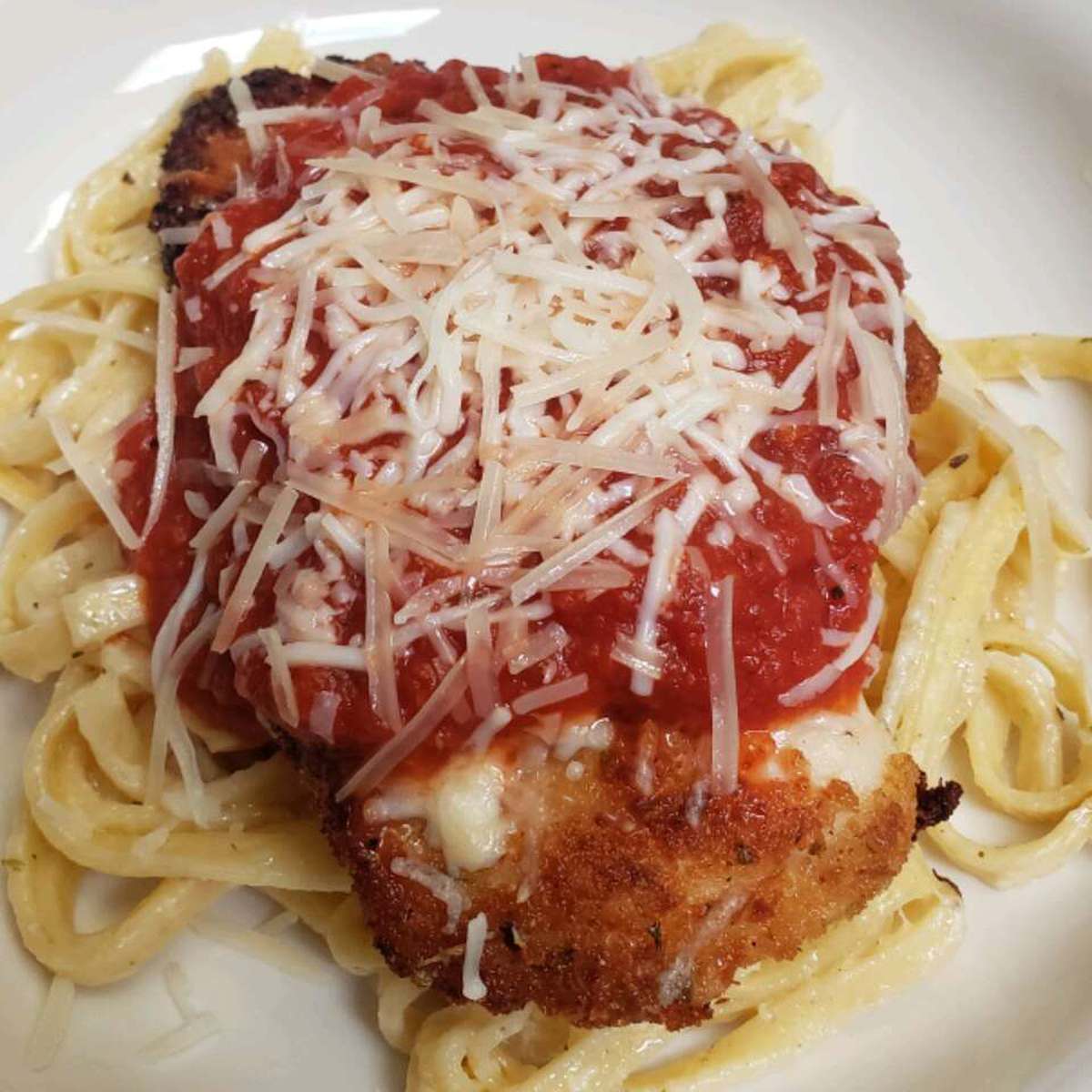 Easy Chicken Parmesan Pasta Recipe