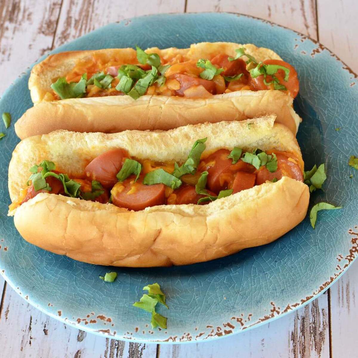 Easy Baked Hot Dog Sandwiches Recipe