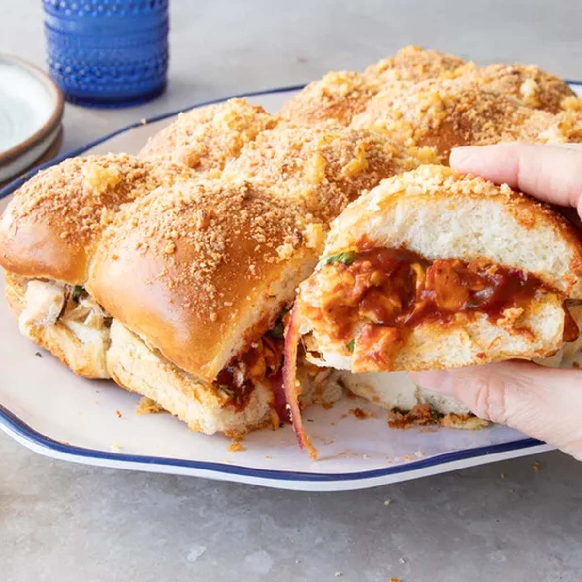 Easy Pull-Apart Chicken Sliders Recipe