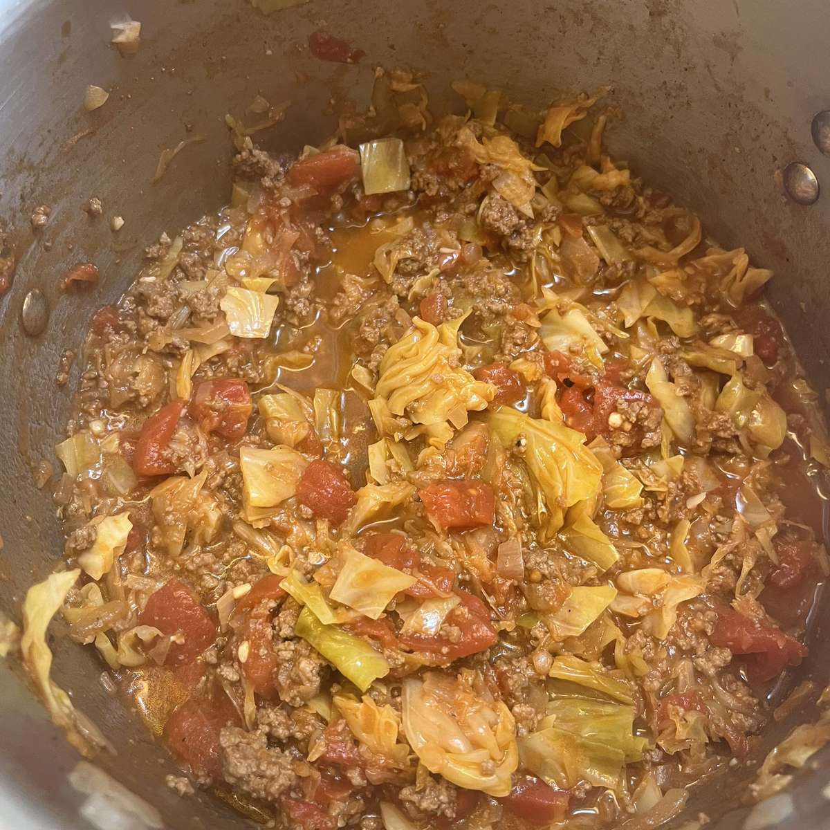 Easy Unstuffed Cabbage Roll Casserole Recipe