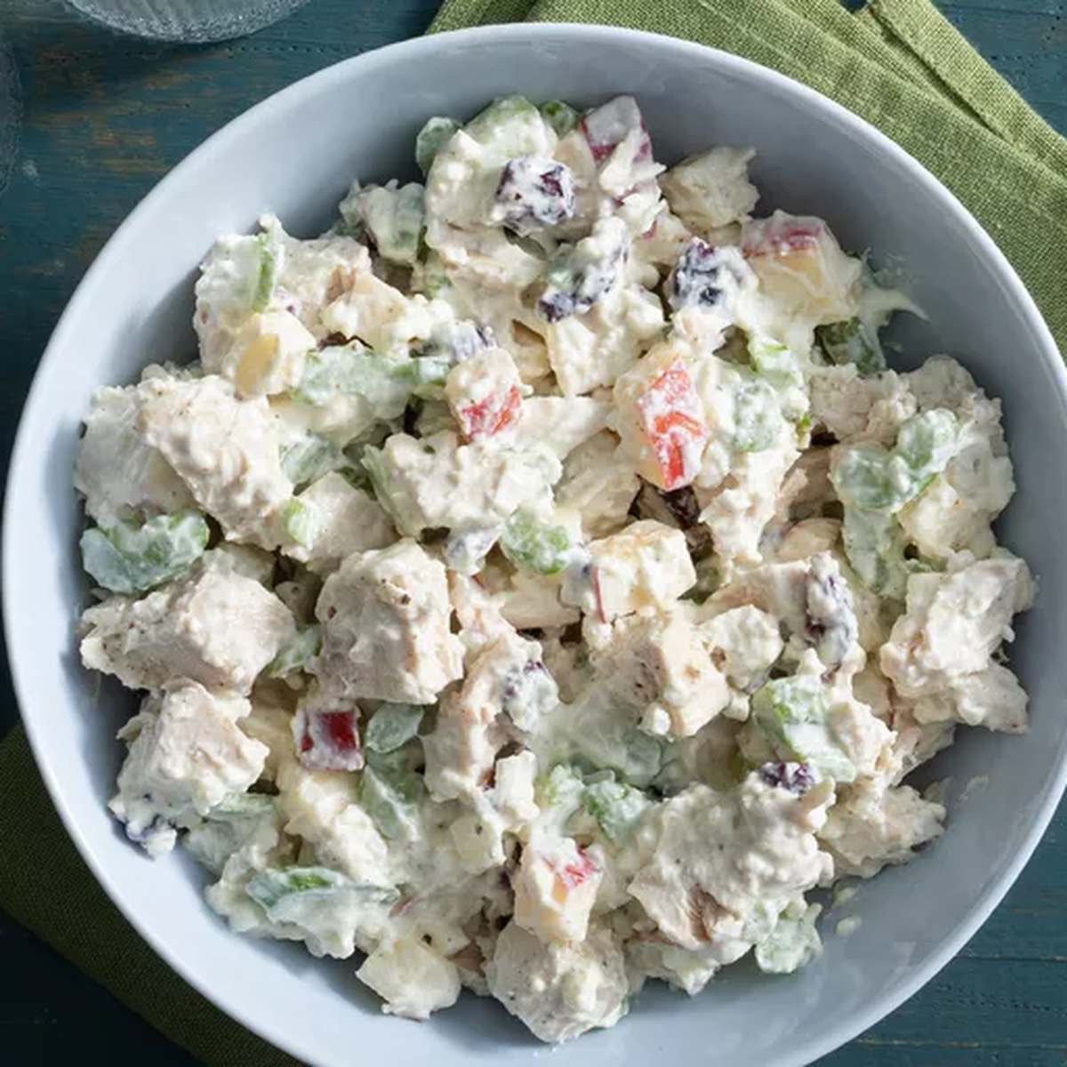 Healthy Chicken Salad Recipe: Greek Yogurt &amp; Cottage Cheese