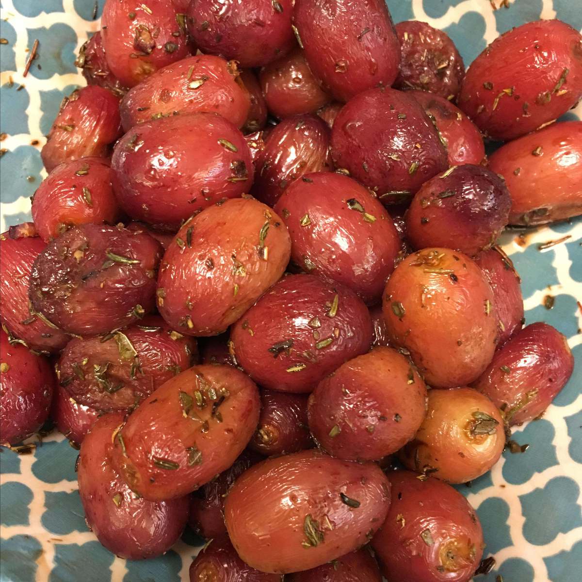 Easy Balsamic Roasted Grapes Recipe