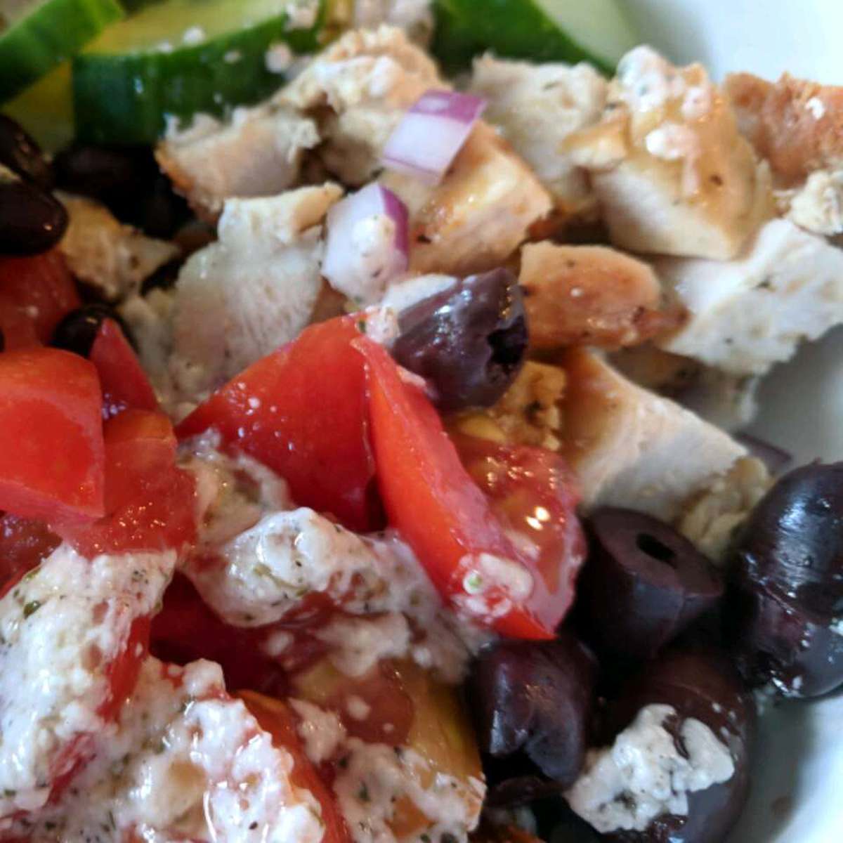 Greek Chicken Quinoa Bowl Recipe
