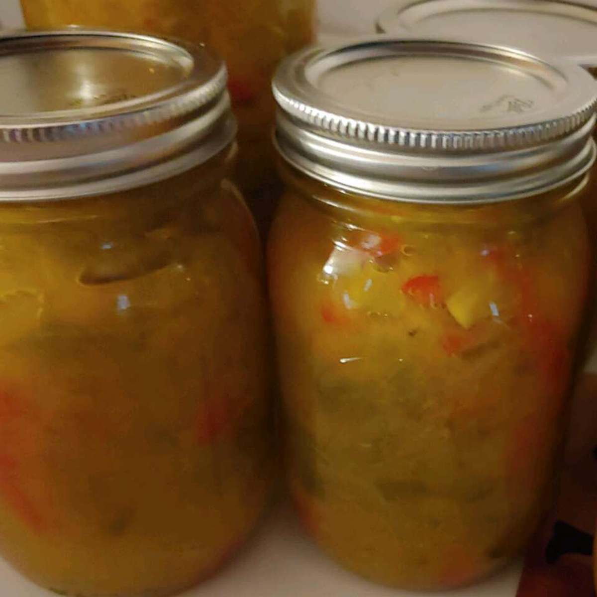 Easy Green Tomato and Pepper Relish Recipe