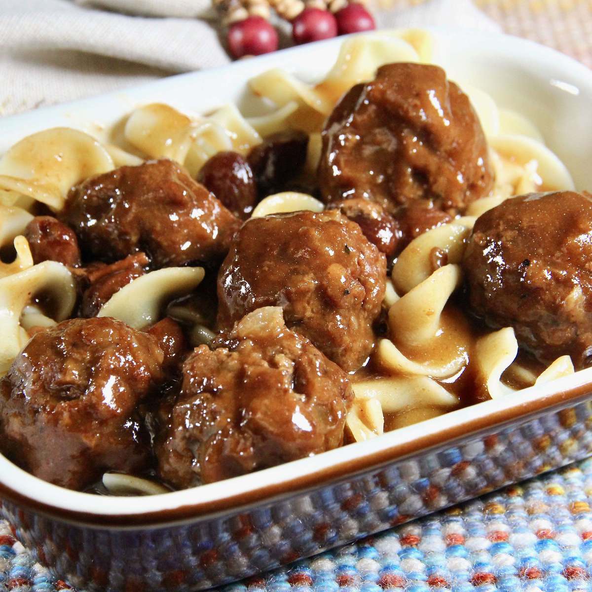 Easy Weeknight Sauerbraten Meatballs Recipe