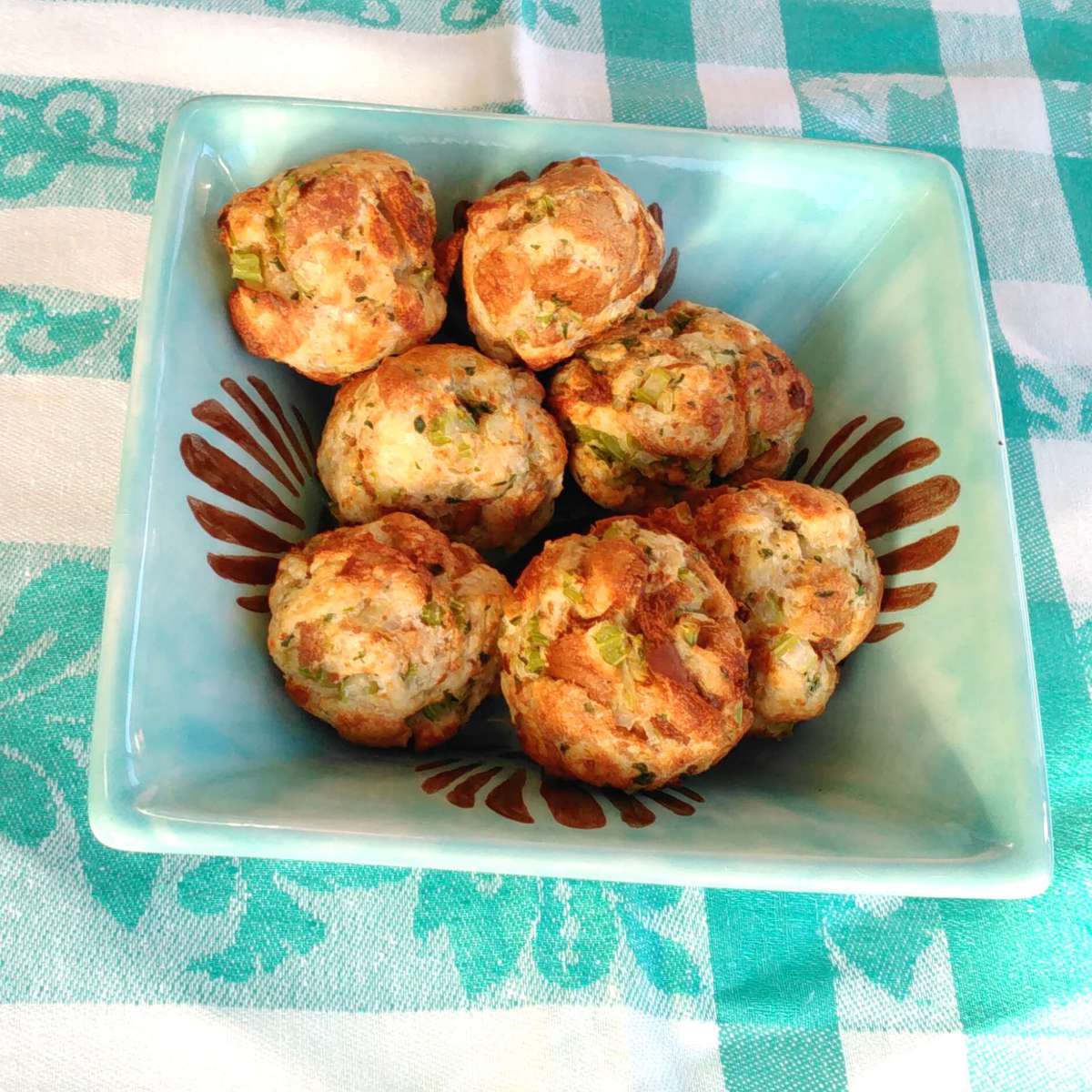 Easy Air Fryer Stuffing Balls Recipe