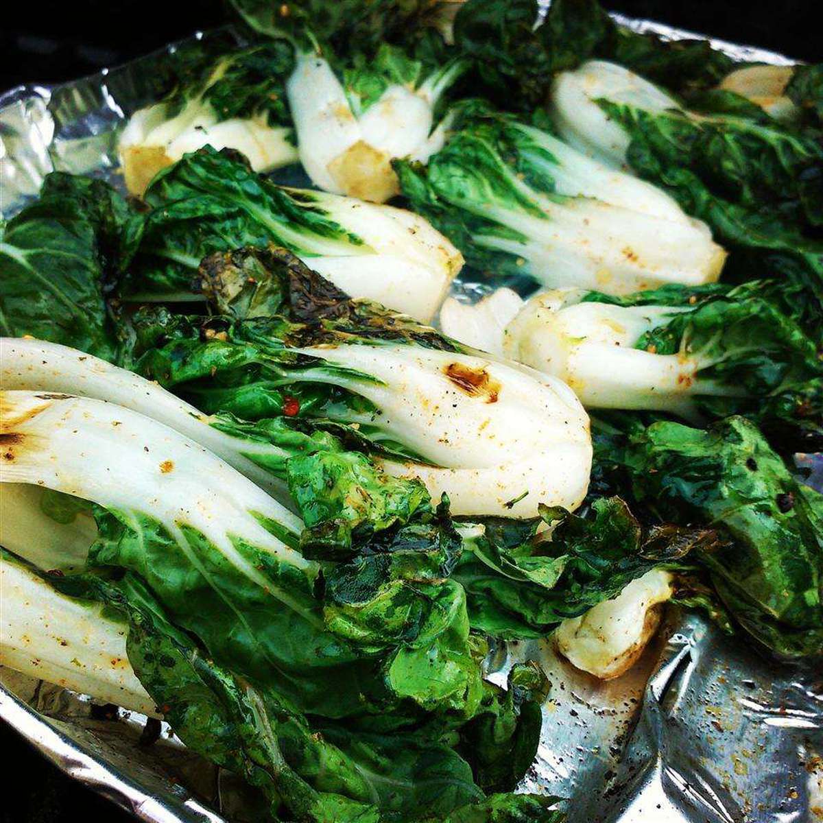 Easy Grilled Bok Choy Recipe