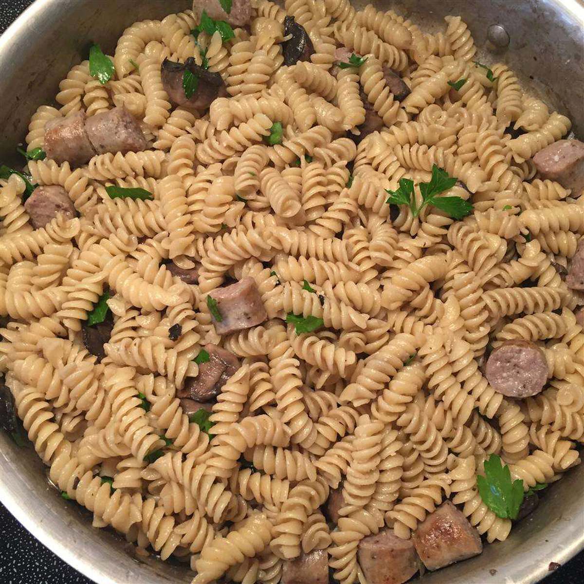 Delicious Rotini with Mushrooms Recipe