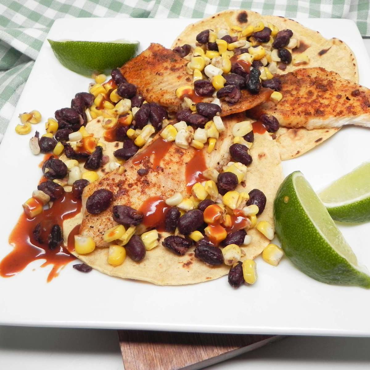 Easy Air Fryer Blackened Fish Tacos Recipe