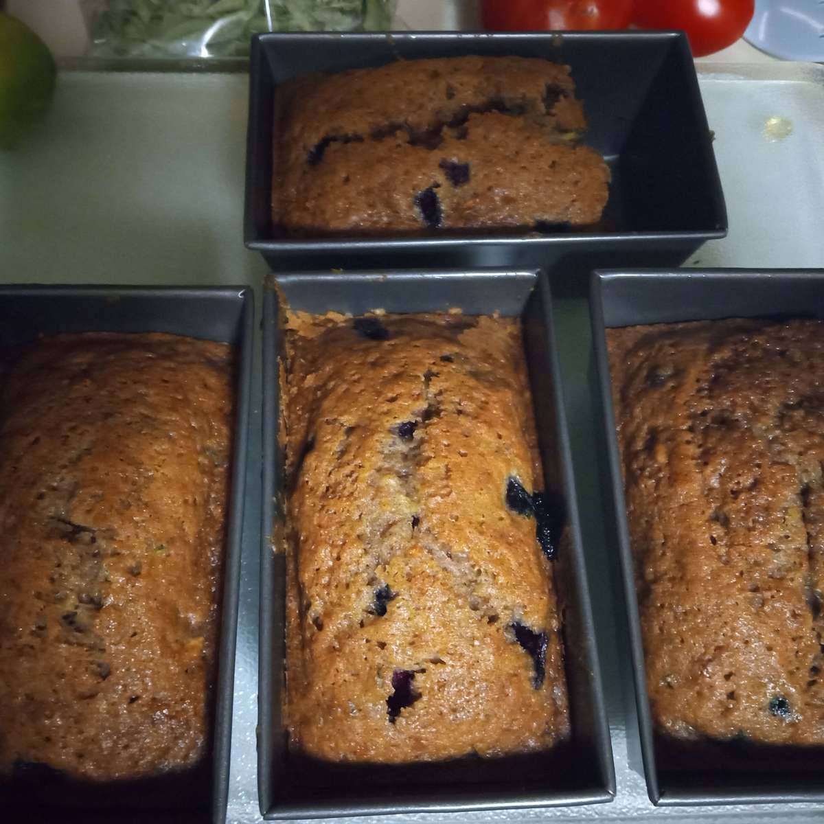 Easy Blueberry Zucchini Bread Recipe