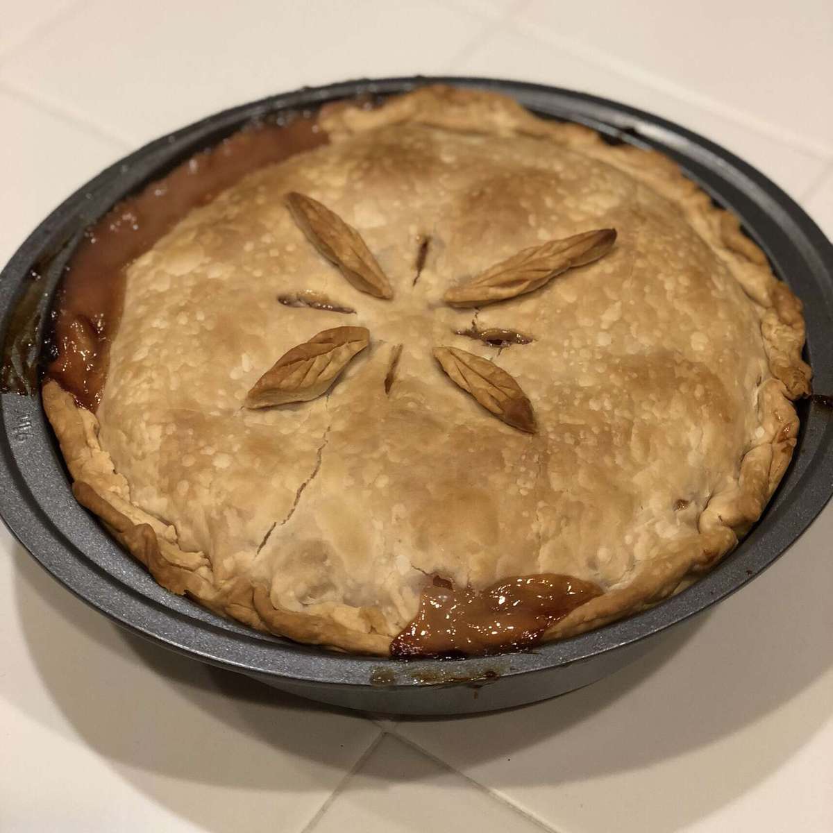 Honey-Poached Quince Pie Recipe