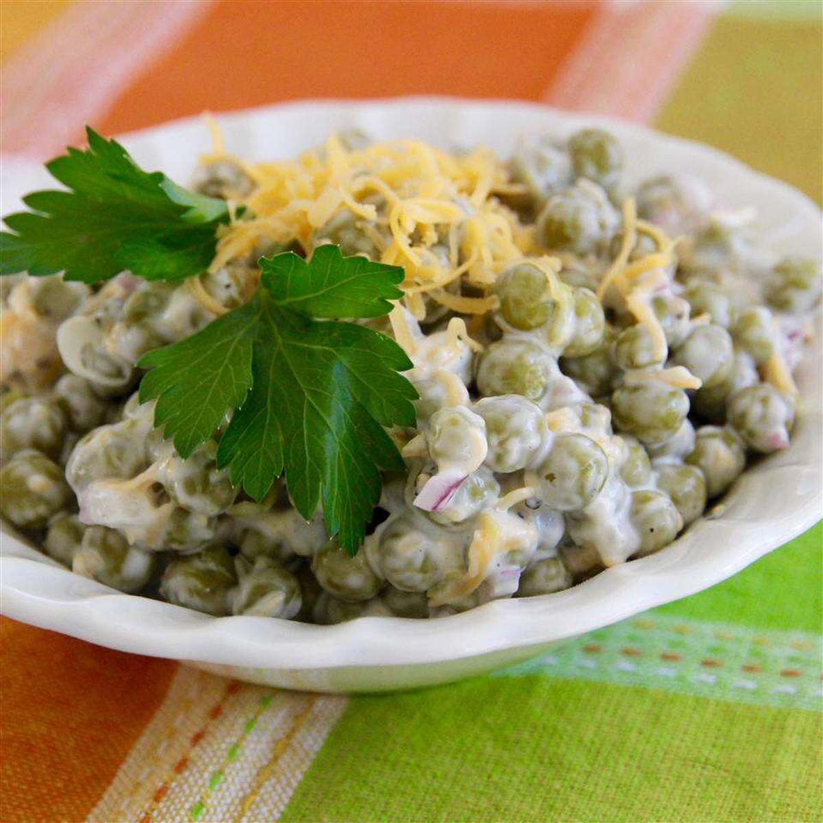 The Best Crowd-Pleasing Pea Salad Recipe