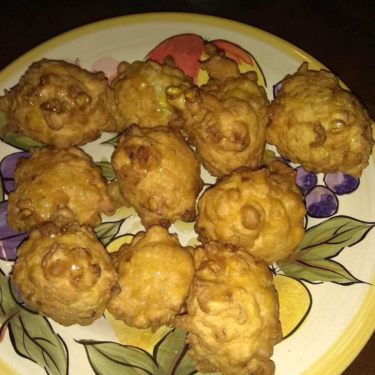 Delicious Corn Fritters Recipe with Maple Syrup