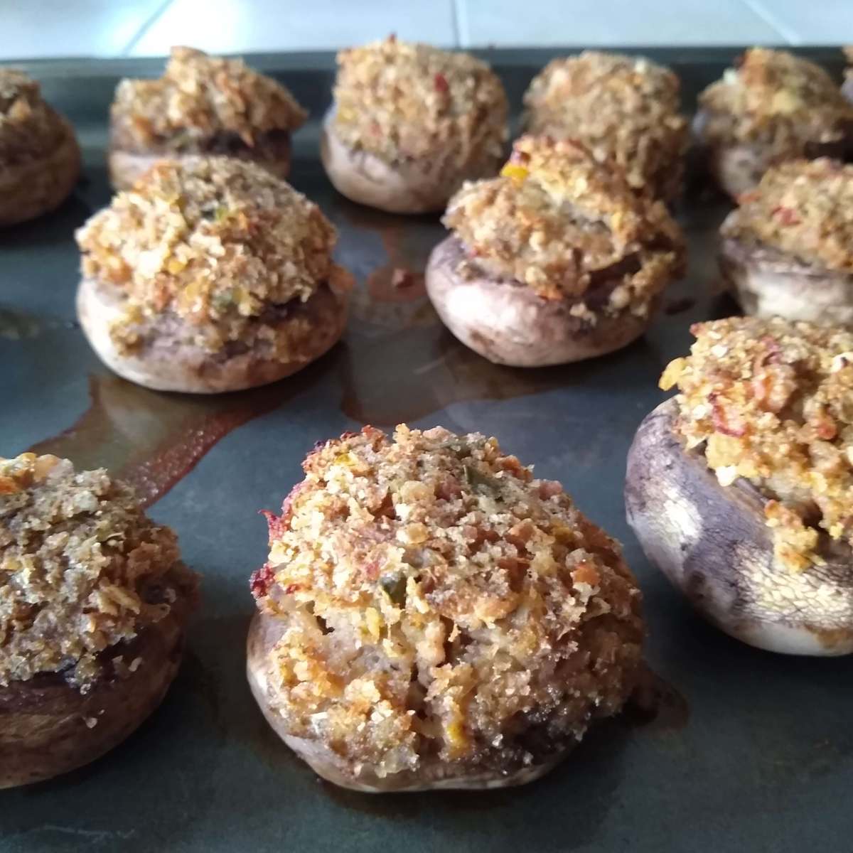 Easy Sausage Stuffed Mushrooms Recipe