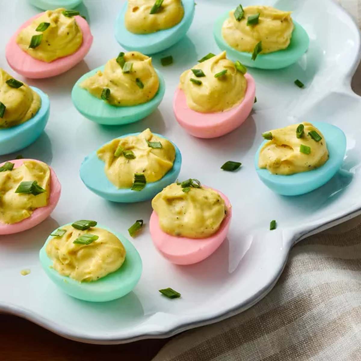 Festive Easter Deviled Eggs Recipe