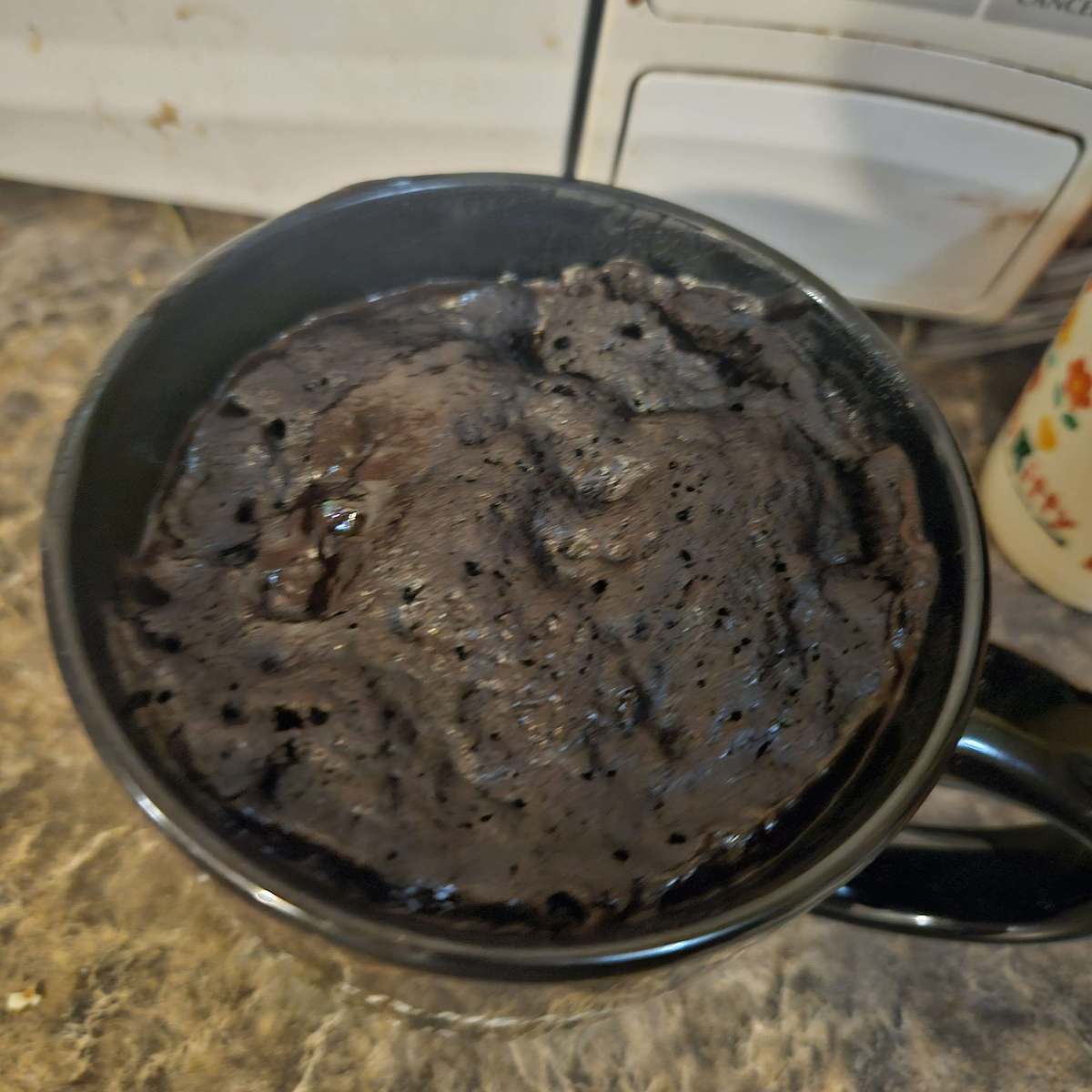 Quick & Easy Microwave Chocolate Mug Cake Recipe