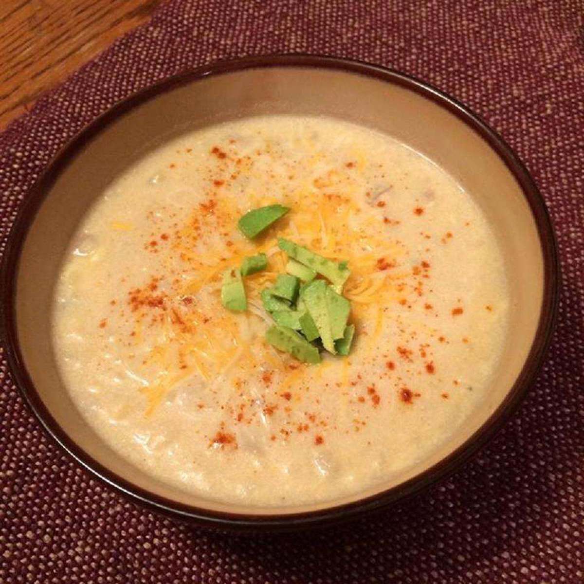 Creamy Potato Soup Recipe with Fish and Cheese
