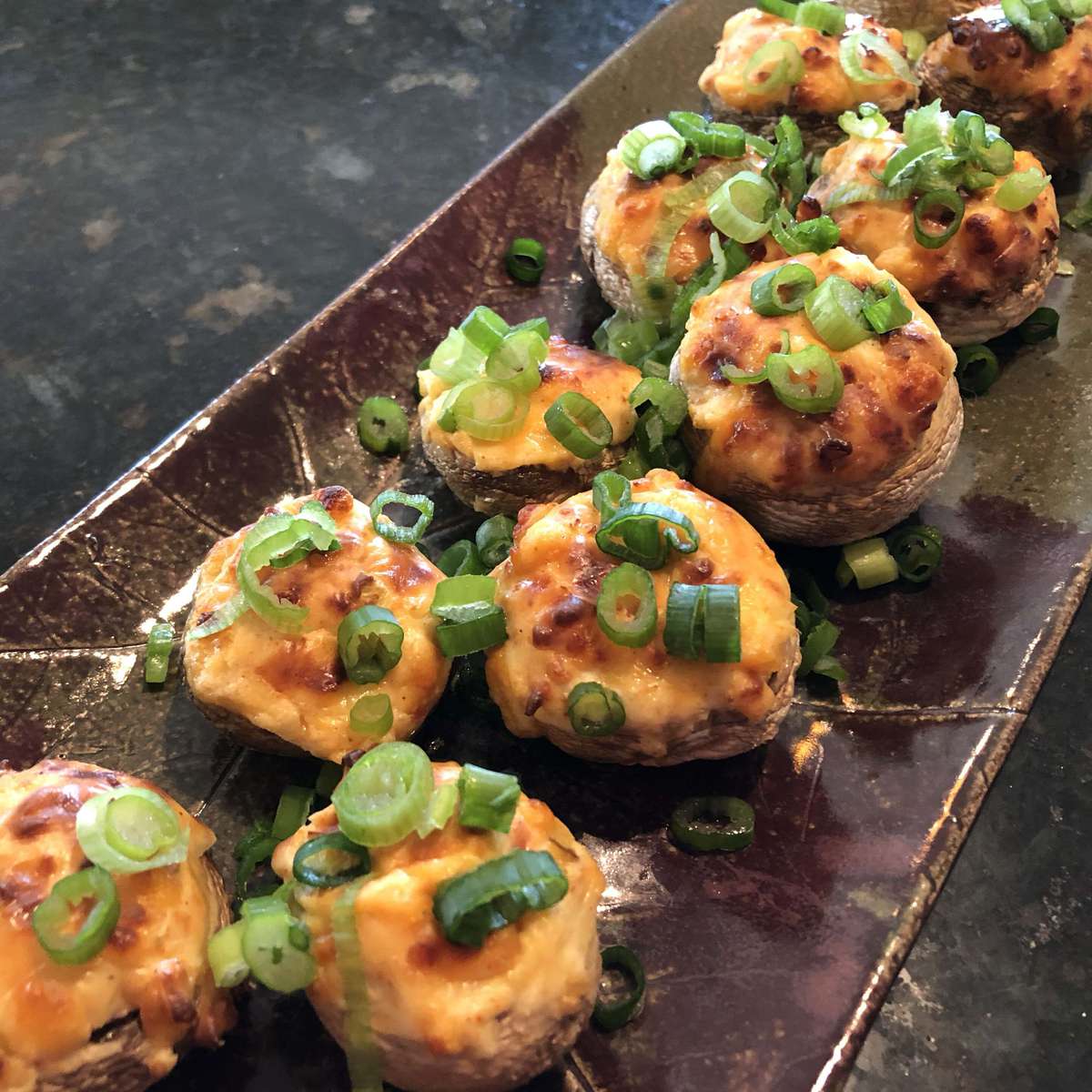 Easy Air Fryer Stuffed Mushrooms Recipe