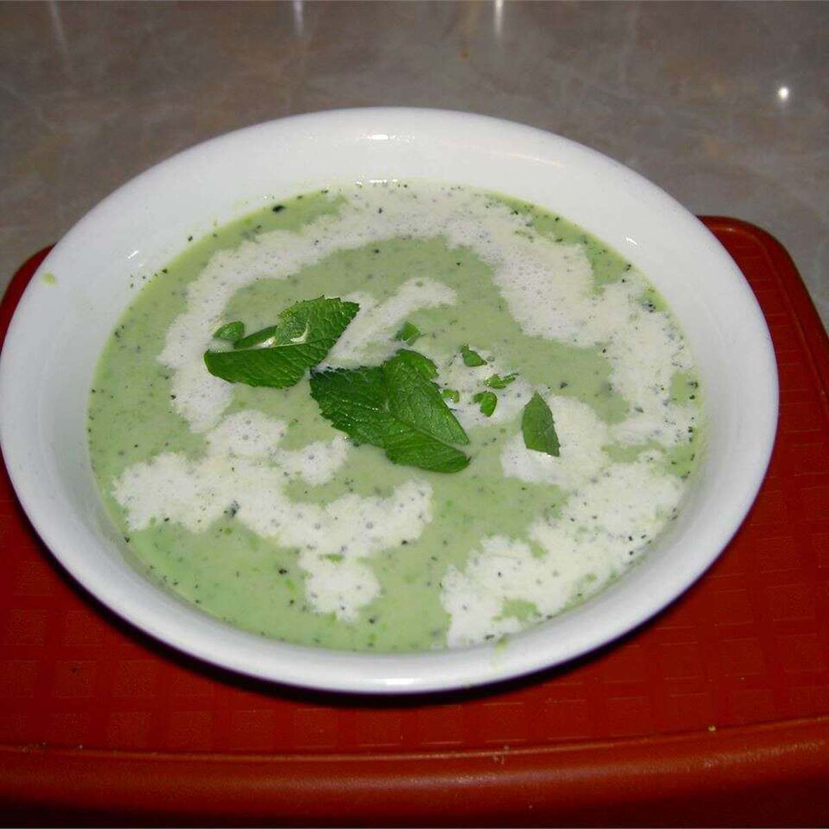 Easy Green Pea and Mint Soup Recipe