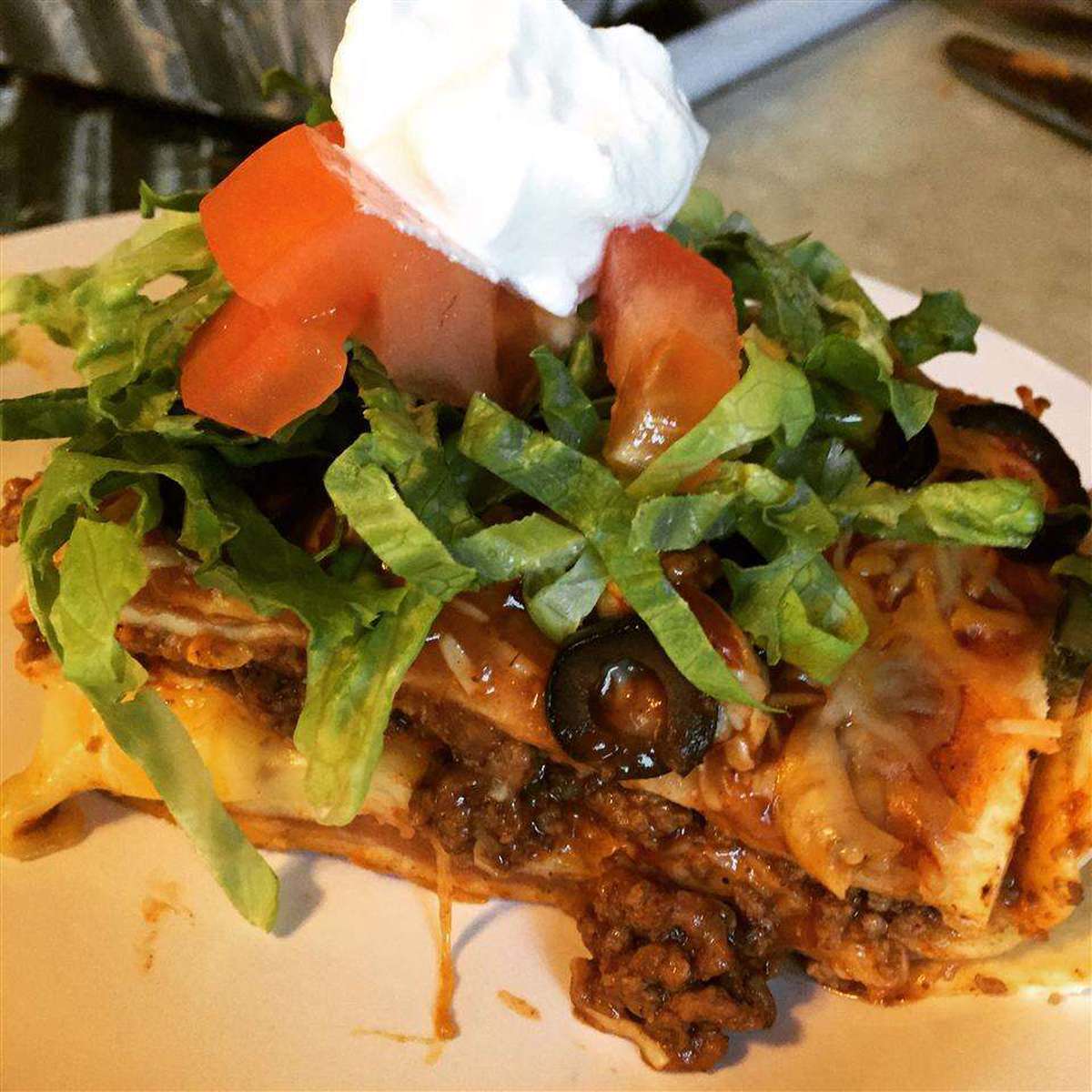 Easy Mexican Lasagna Recipe with Nopal Cactus