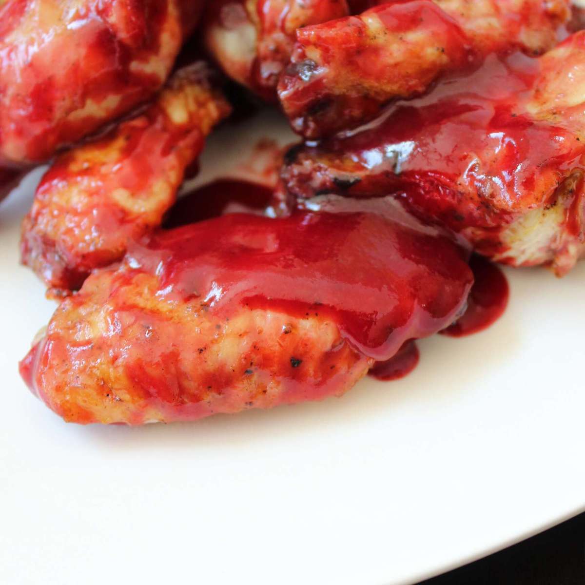 Hot Blackberry BBQ Chicken Wings Recipe