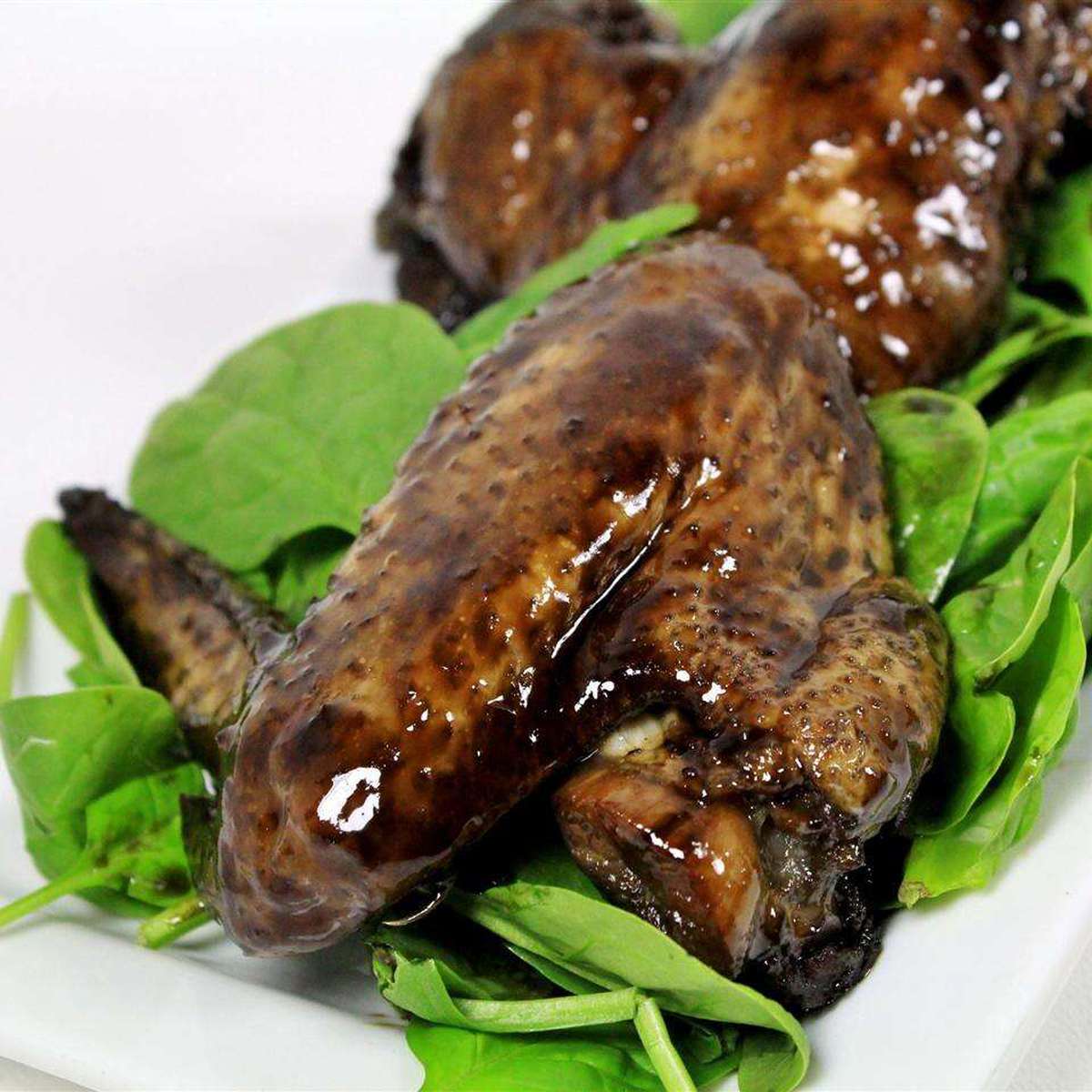 Spooky Halloween Black Bat Wings Recipe