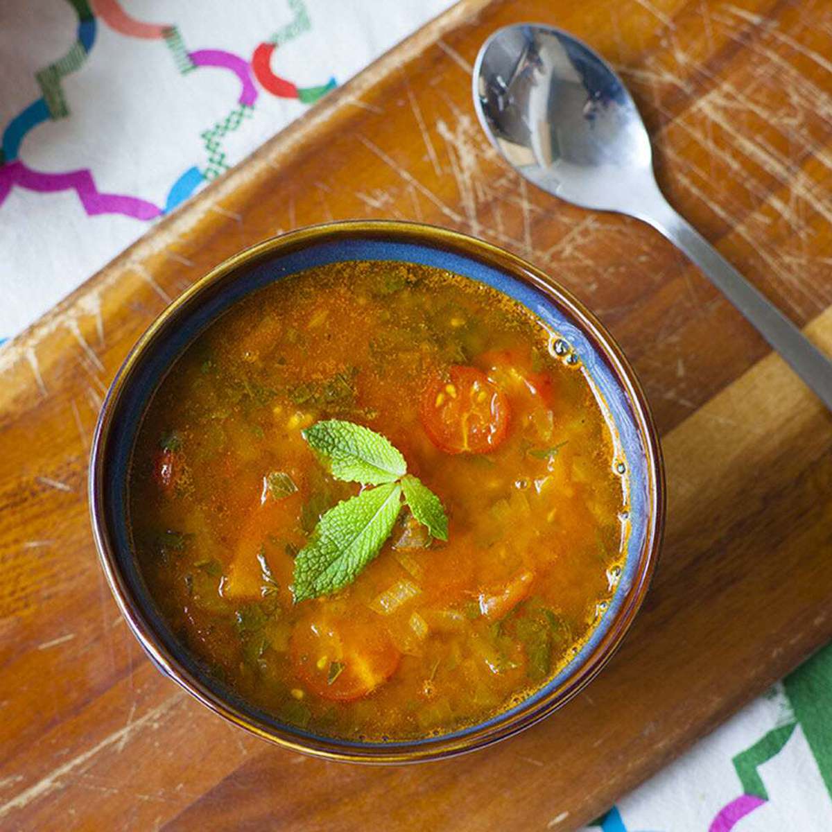 Vegetarian Moroccan Harira Soup Recipe