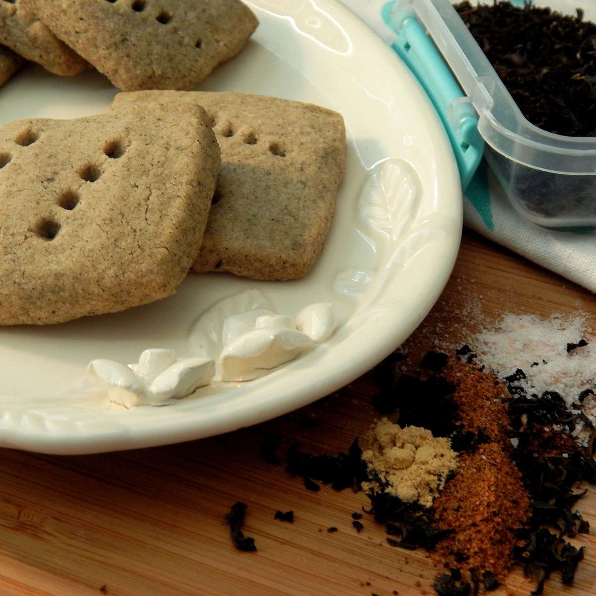 Chai Spiced Shortbread Cookies Recipe
