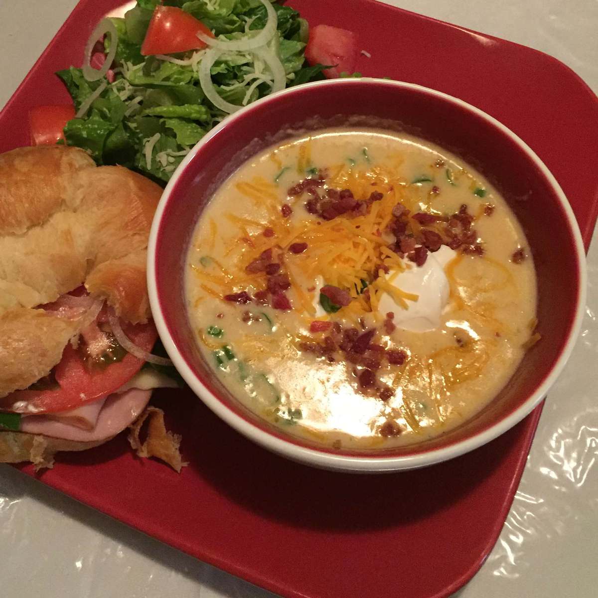 Ultimate Creamy Cheesy Potato Soup Recipe