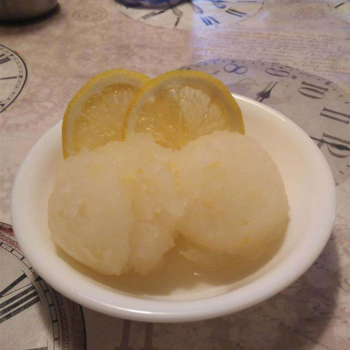 Easy Homemade Lemon Sorbet Recipe