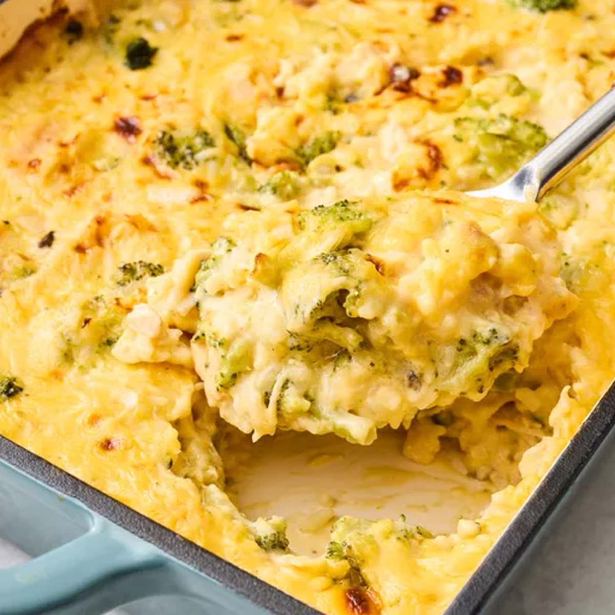 Easy Broccoli Chicken Rice Casserole Recipe