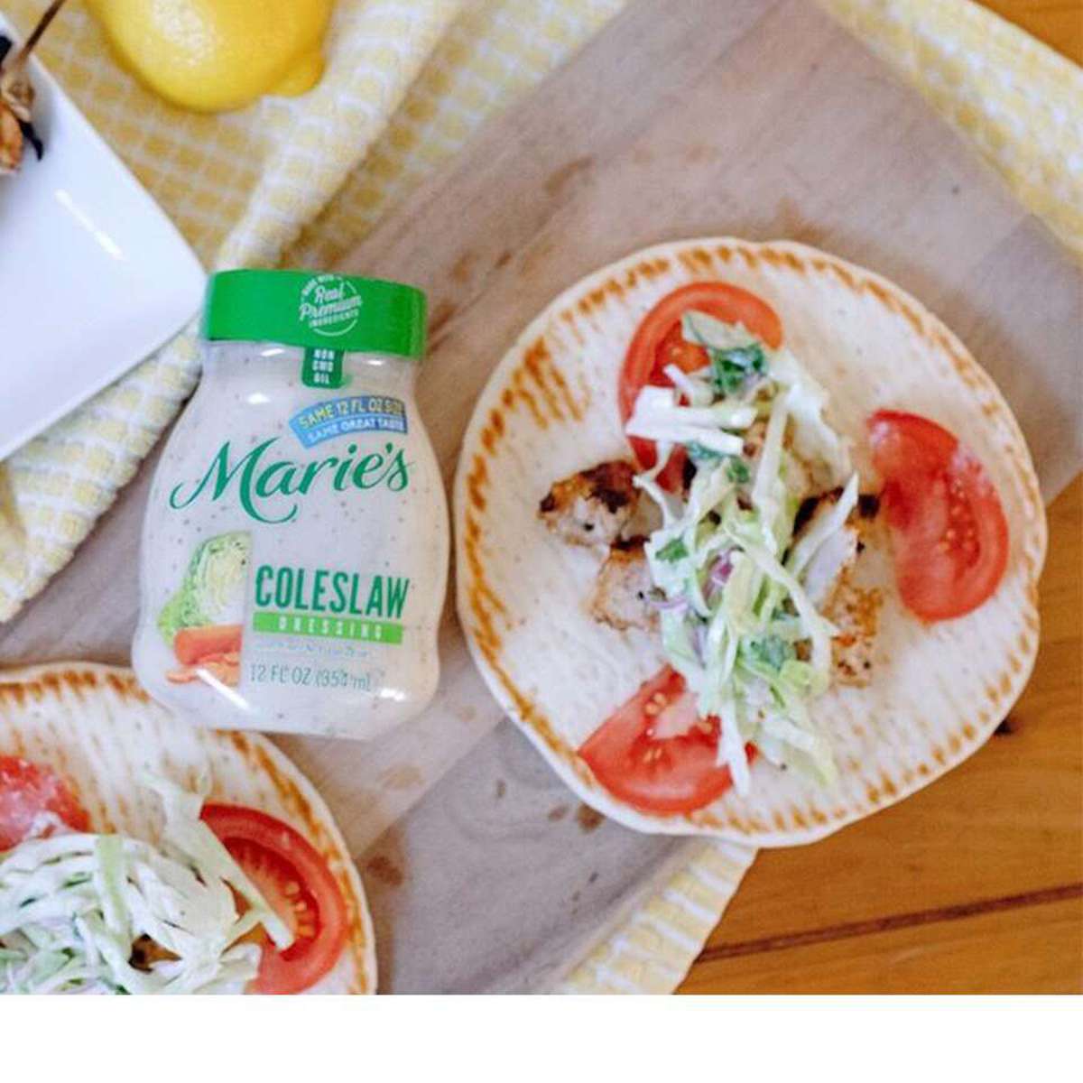 Mediterranean Marinated Chicken Pita Recipe with Cabbage Slaw