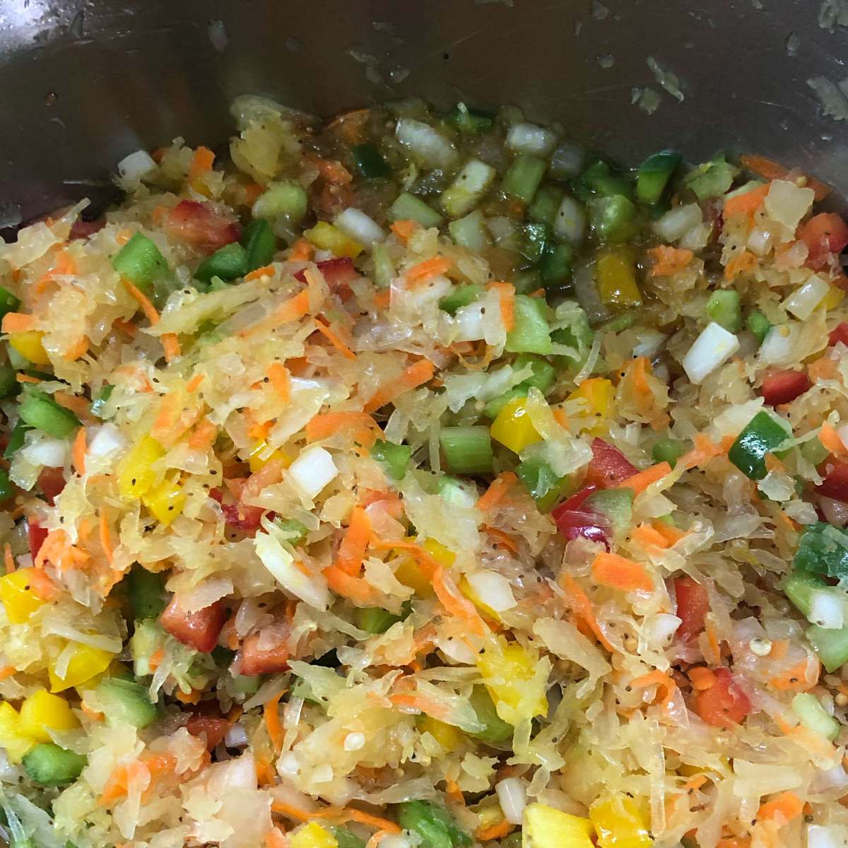 Tangy Sauerkraut Salad Recipe