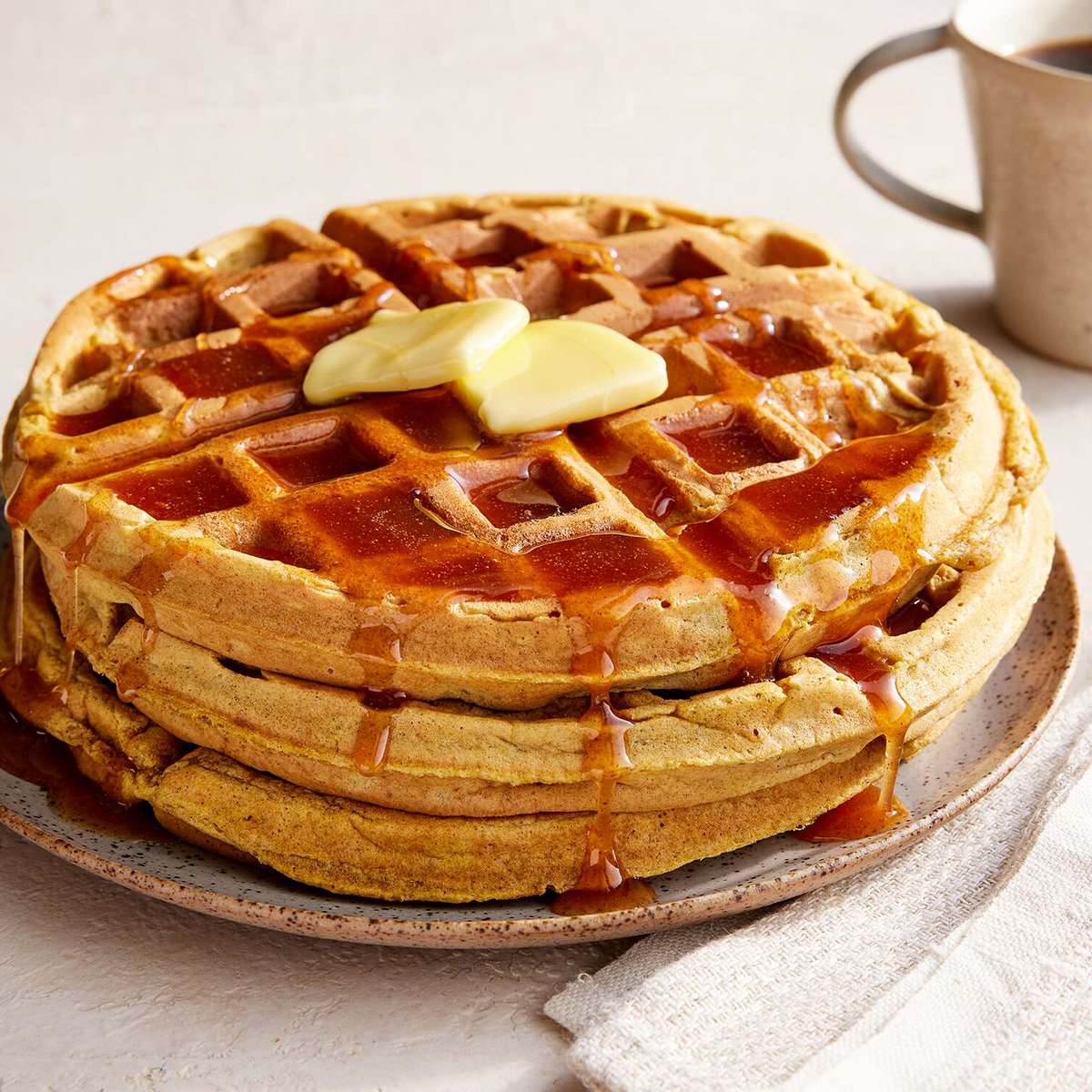 Best Ever Pumpkin Waffles Recipe
