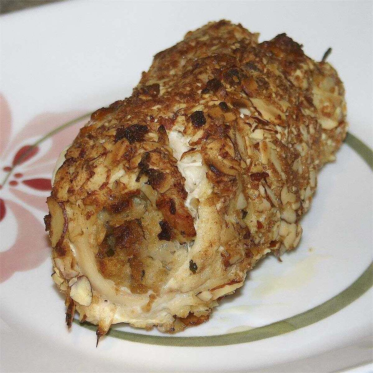 Pecan Crusted Stuffed Chicken Breast Recipe
