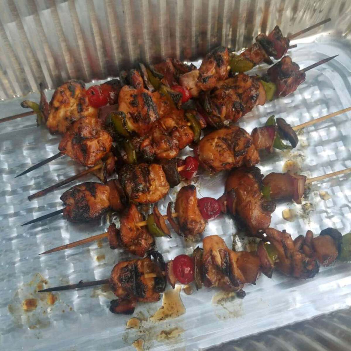 Sweet, Tangy, and Spicy Kabobs Recipe