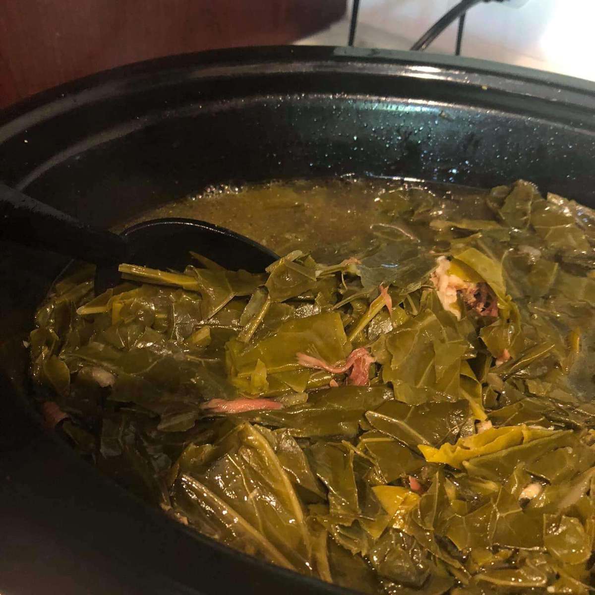 Easy Slow Cooker Collard Greens Recipe
