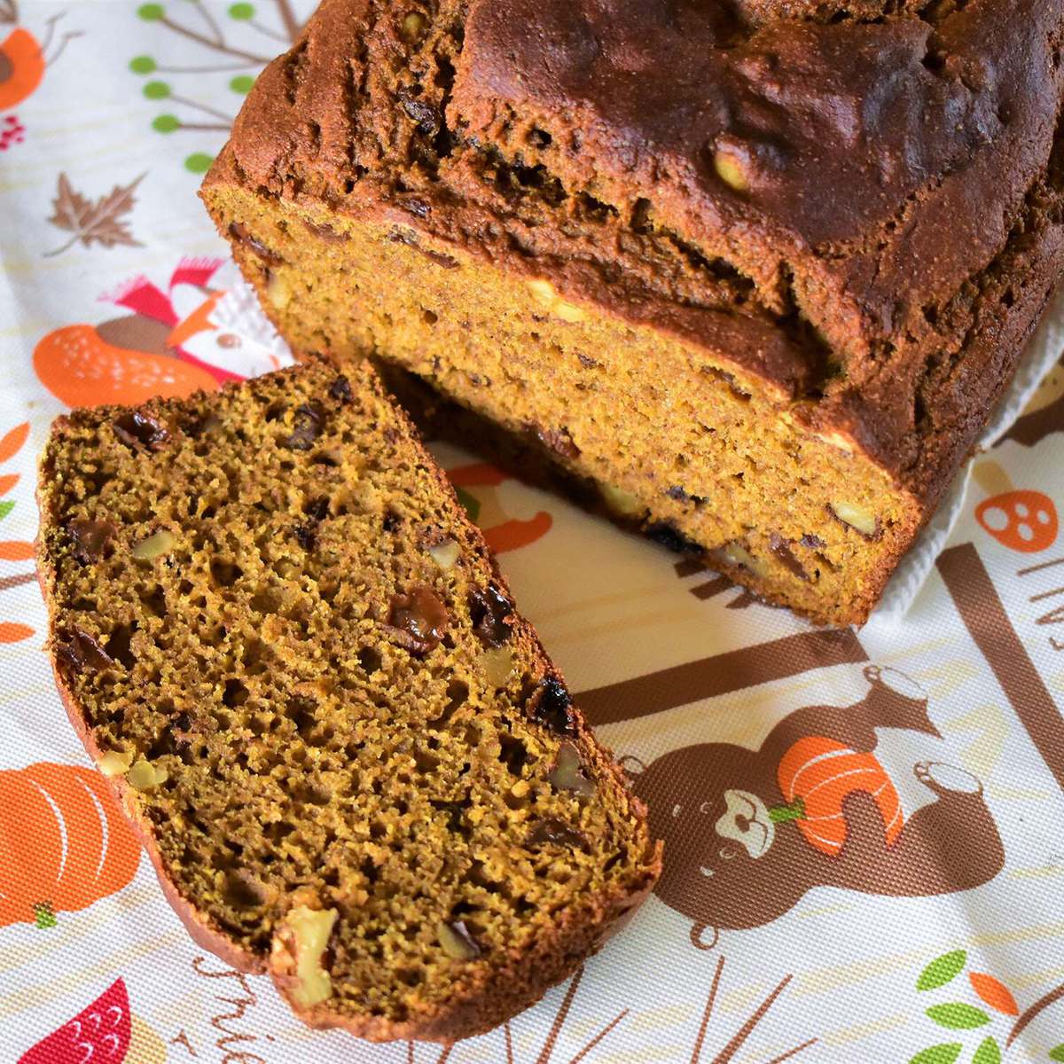 Easy Whole Wheat Pumpkin Bread Recipe