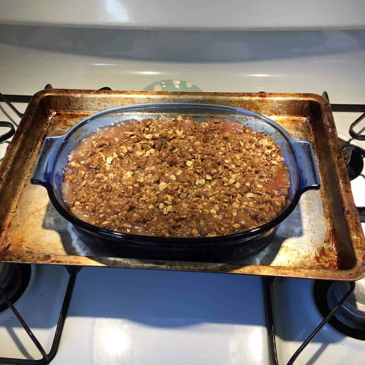 Irresistible Rhubarb Butter Crunch Recipe