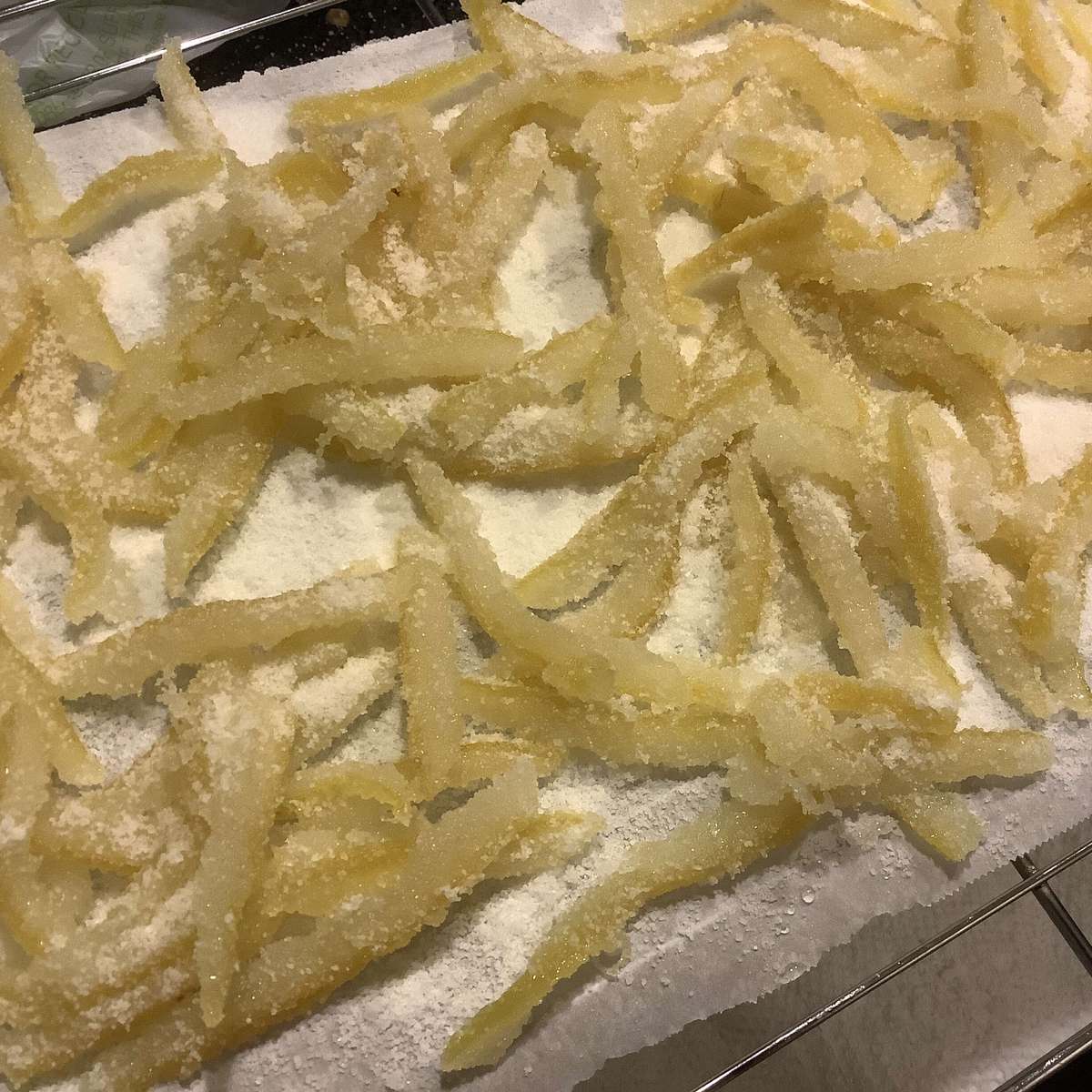 Easy Candied Lemon Peel Recipe