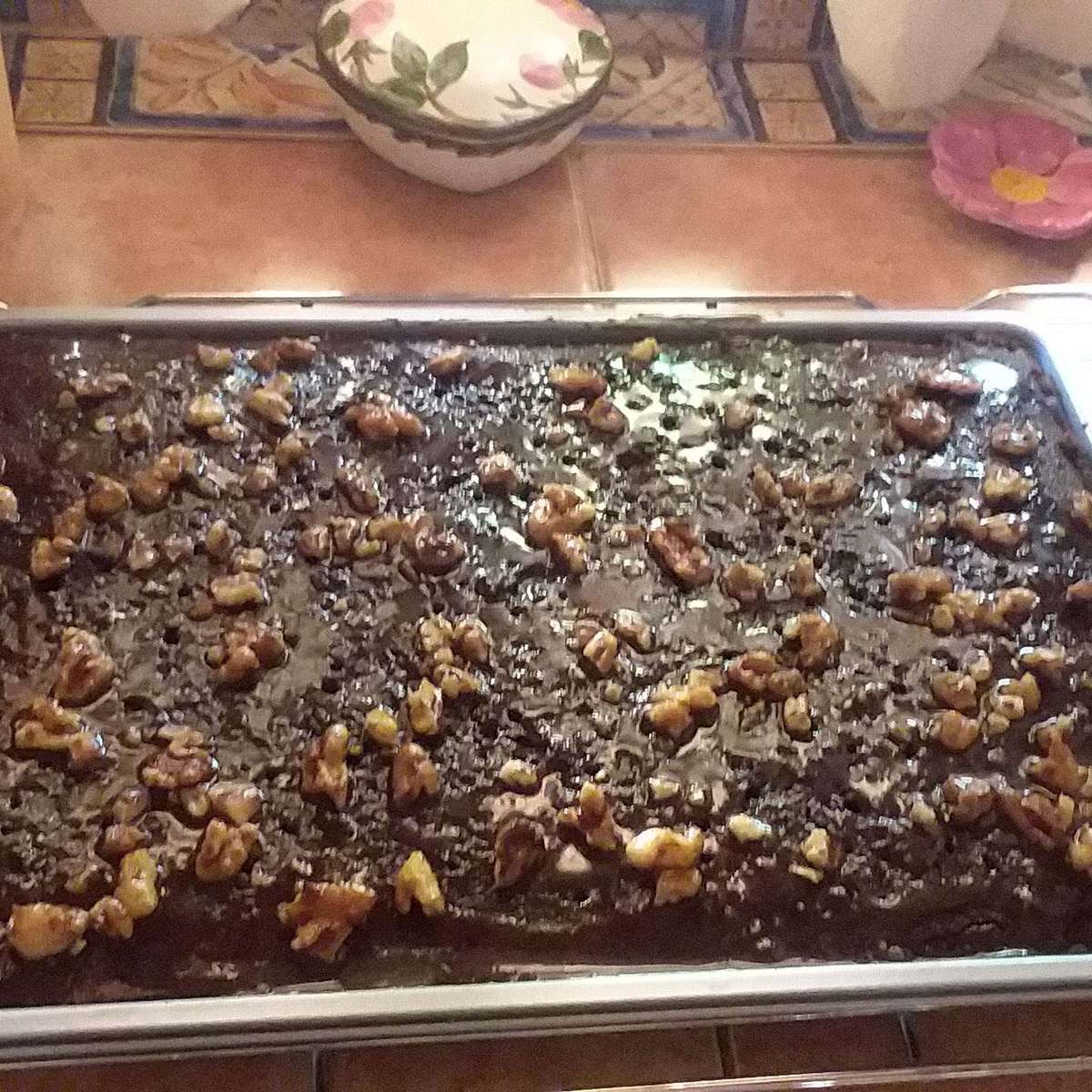 Grandma's Famous Chocolate Texas Sheet Cake Recipe