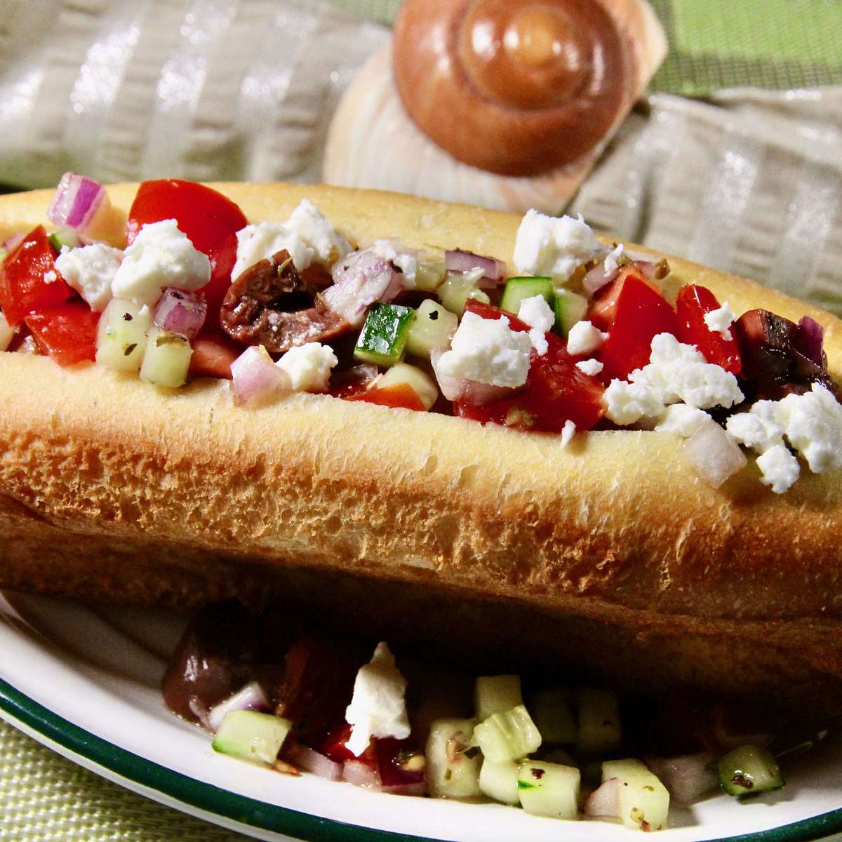 Greek-Inspired Grilled Turkey Sausage Brats: A Healthy Recipe