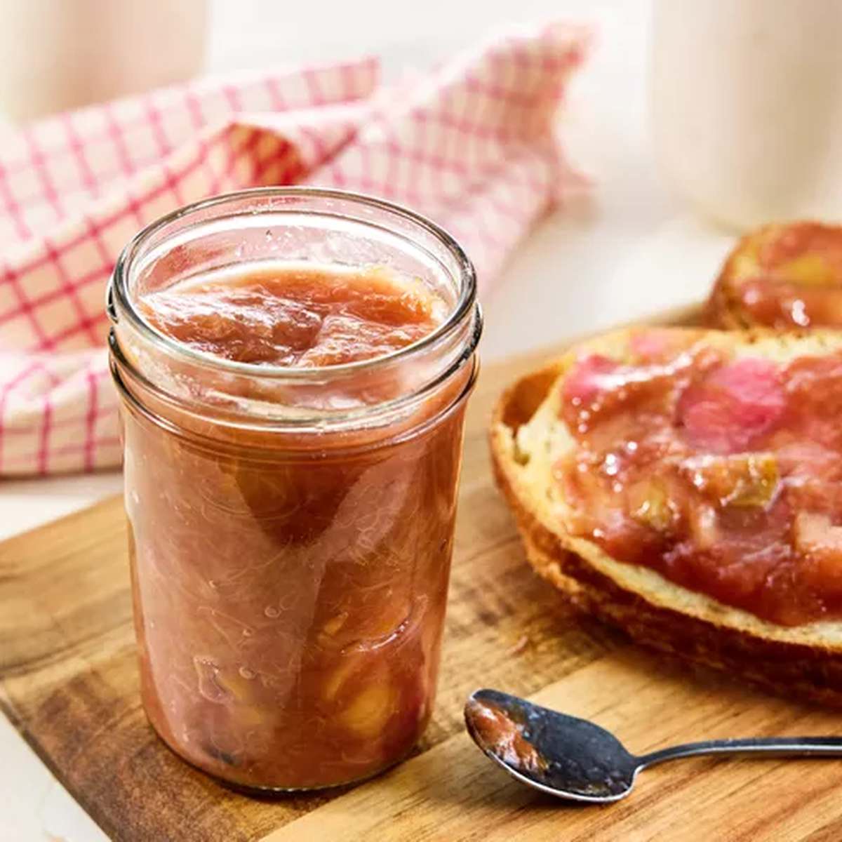 Homemade Rhubarb Jam Recipe