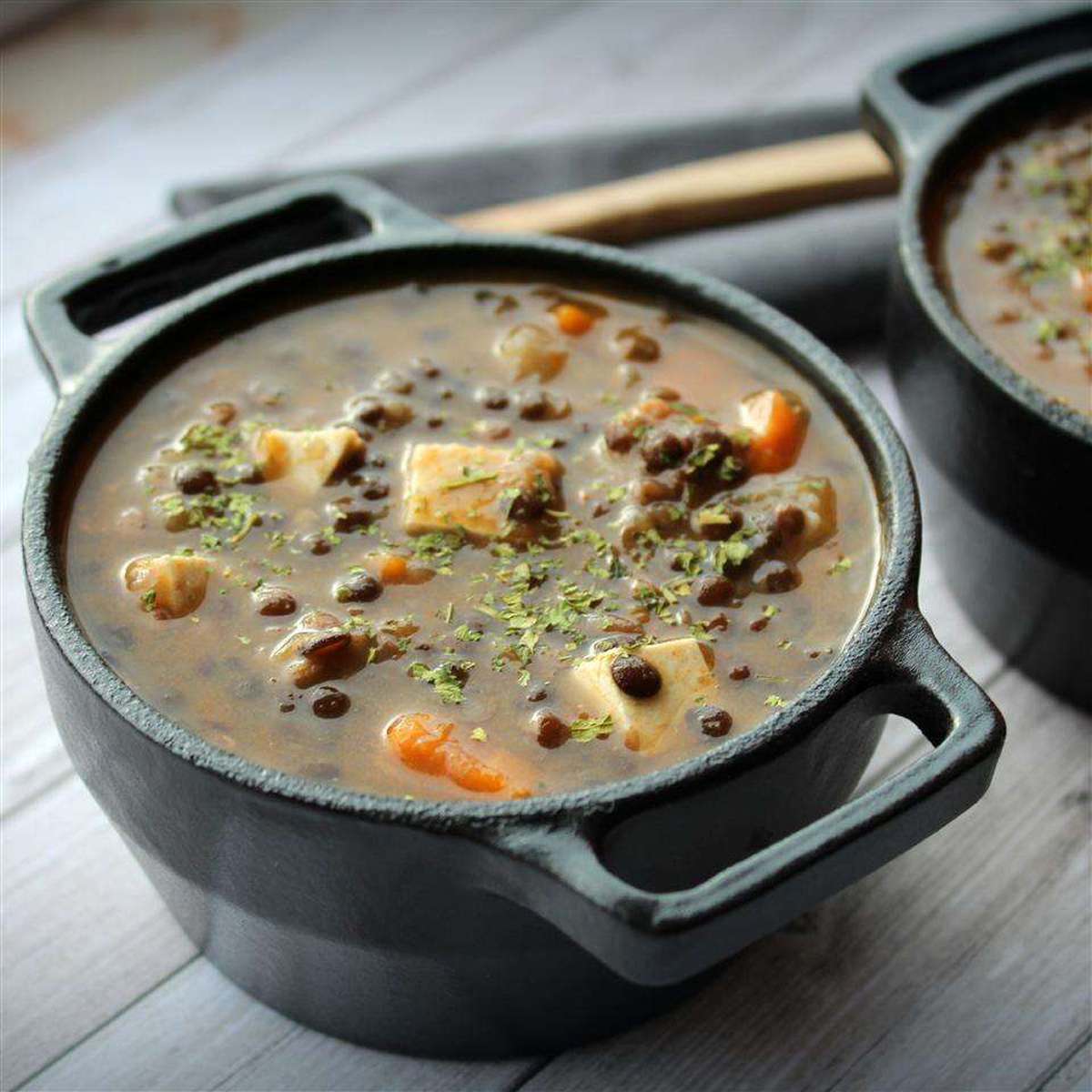 Quick & Easy Vegetarian Lentil Soup Recipe