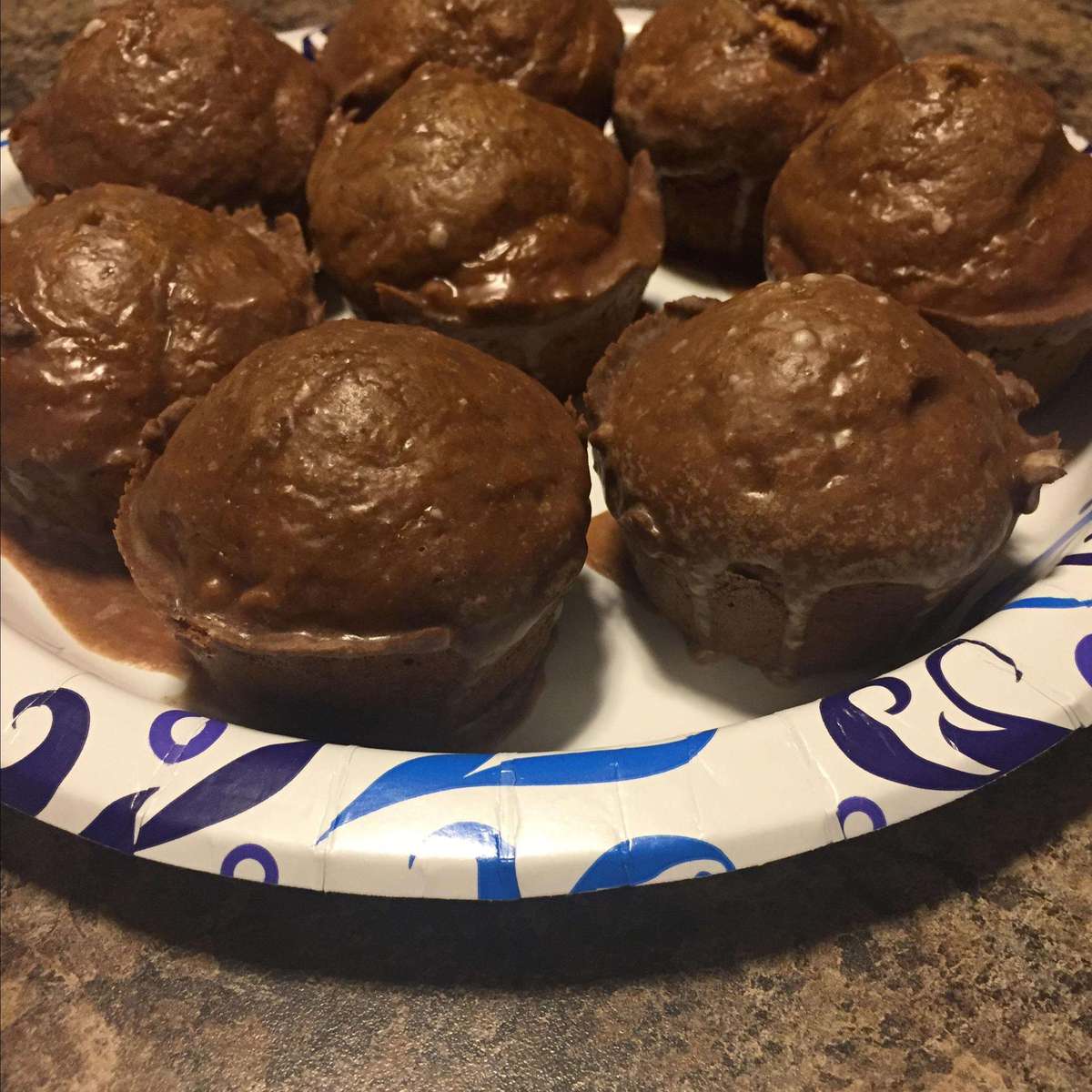 Delicious Glazed Pumpkin Spice Muffins Recipe